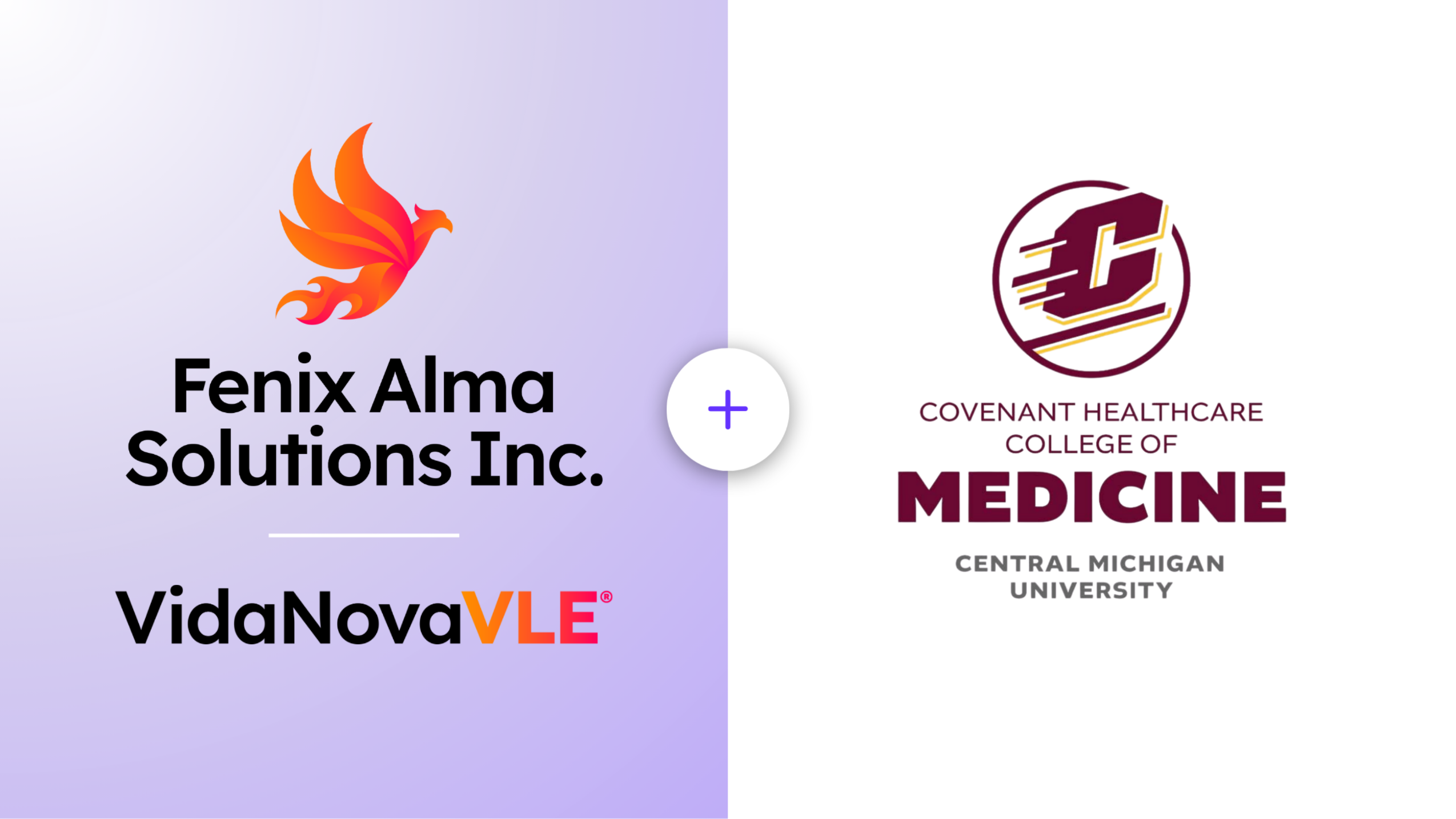 Fenix Alma Solutions Inc. and CMU College of Medicine logos.